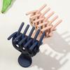 Women's Strong Shaping Matte Strawberry Hair Claw Clips Fluffy Ponytail Holder Daily Use Hollow Plastic Hair Accessories