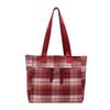Premium casual plaid beautiful portable tote bag new fashion versatile shoulder bag underarm bag women's bag