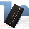 Portefeuille Femmes Long Simple Mode Portefeuille Femmes Fin