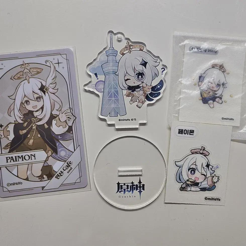 

Кафе Воншин Тень Паймон + Токийская телебашня +@