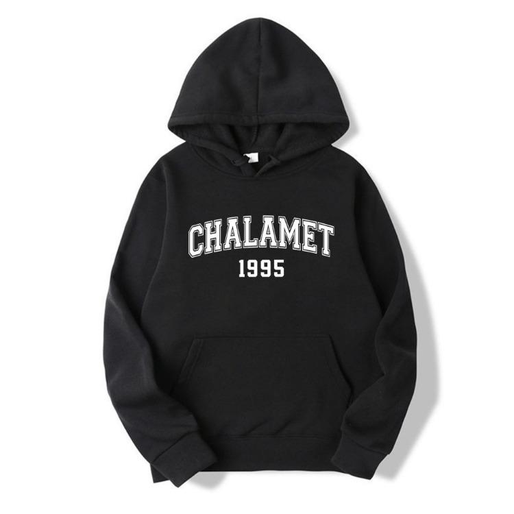 Timothee Chalamet Hoodie Women Casual Pullover Sweatshirt Long Sleeve Hooded Top Gift Clothes