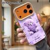 Phone case: Lambskin 2D Flat Samsung Galaxy A34 A35 M05 M06 S20 S22 S21 FE Plus 5G protective case, light purple background, Christmas and Halloween g