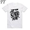 Men Thug Life T-shirt Short Sleeve O-Neck Summer Tupac 2pac Hip Hop Rap Hipster Streetwear Cool