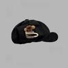 Dog Cartoon Casual Cotton Beret Hat For Women Spring Sun Hat Gift Artists For