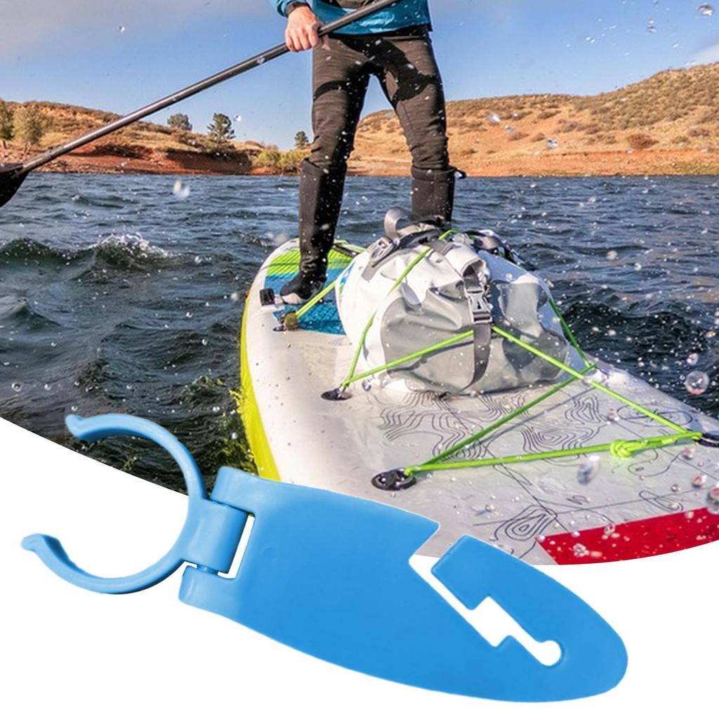 Water Practical Fixing Clips 2pcs Clips For Paddle Board Fix Clamp For Paddle Board Expandable Fixing Clips Water Sports Supply