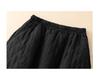 2025 A/W Plus Size Cotton-Padded Tulip Slimming Skirt: Women's Thickened Artistic Half Skirt