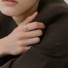 NORMALLEE [Silver 925] Dot Open Ring