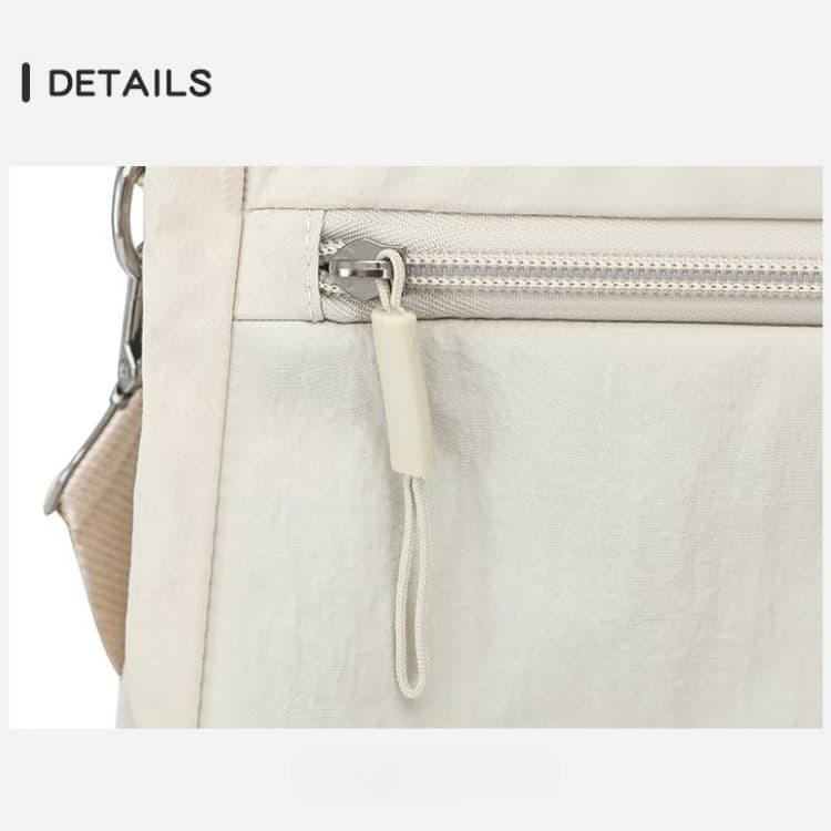 Simple Nylon Backpack Shoulder Handbag