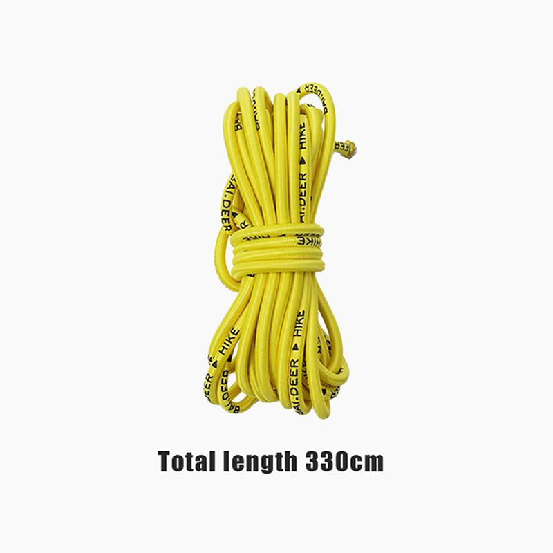 Diy Elastic Rope Backpack Expansion Rope Set Outdoor Camping Sports Mountaineering Bag Modification Rope Buckle 1Pc