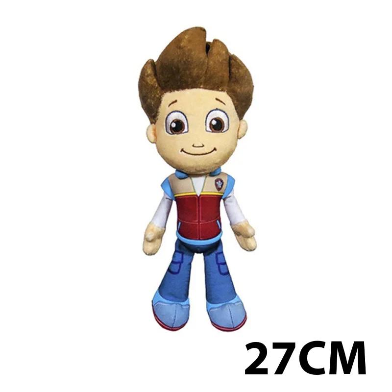 27cm Paw Plush Dog Everest Tracker Chase Skye Plush Doll Anime Plush Kids Toys Room Decorations Children Gifts