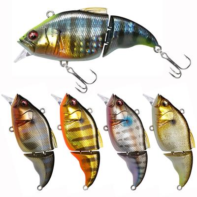 1Pcs Fishing Lures Two Section Fish 7cm/9.7g Floating Minnow Warbler Horse Mouth Hard Bait Fake Bait Fishing Bait 9042