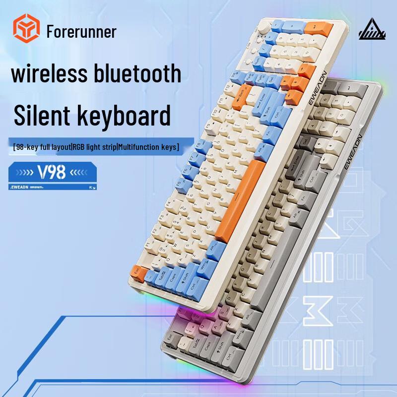 V98 Dual-Mode Wireless Keyboard Mouse Combo