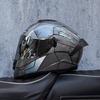 Imitation Street Car Helmet Men's Motorcycle 3C Electric Vehicle Full Helmet Autumn and Winter Knight Double Mirror Riding