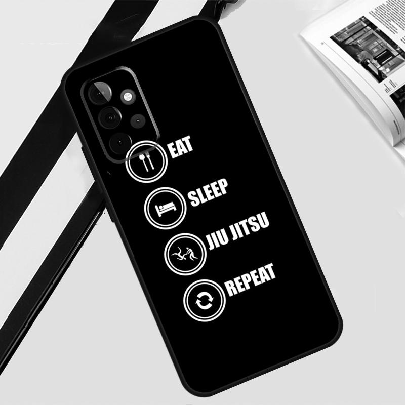 Judo BJJ Jiu Jitsu Case For Samsung Galaxy A55 A35 A15 A56 A36 A26 A16 A06 A54 A34 A14 A12 A22 A32 A52 A13 A53