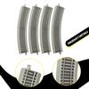4 Pieces HO Scale Track DIY Architecture Multifunctional Railroad Model Railway Accessory for