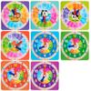 Wooden Multi-color Educational Clock for Children – Teaching Aid & Brain-Teasing Toy