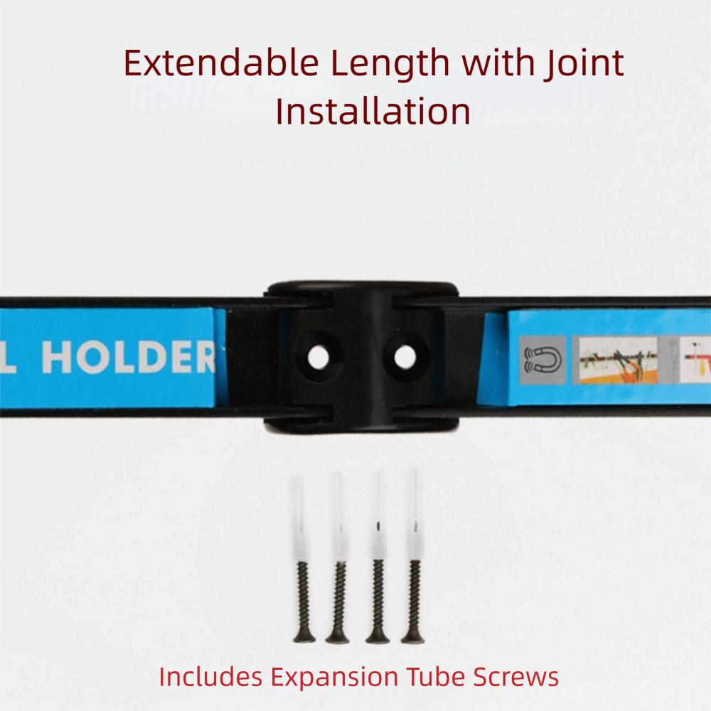 Premium Quality Space Efficient Holder Heavy Duty Tool Storage Strip Metal Tool Holder  Home Use