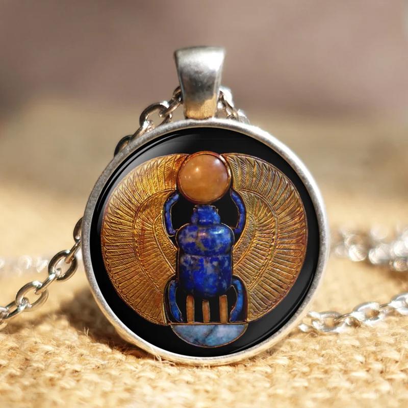 Buy Egyptian Scarab Pendant, Ancient Egypt Jewelry, Egypt Necklace