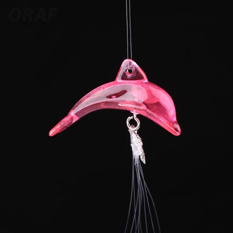 Office Bells Wind chime 40cm Ornament Pendant 4 Tube Acrylic Creative Decoration Garden Good luck Hanging Home