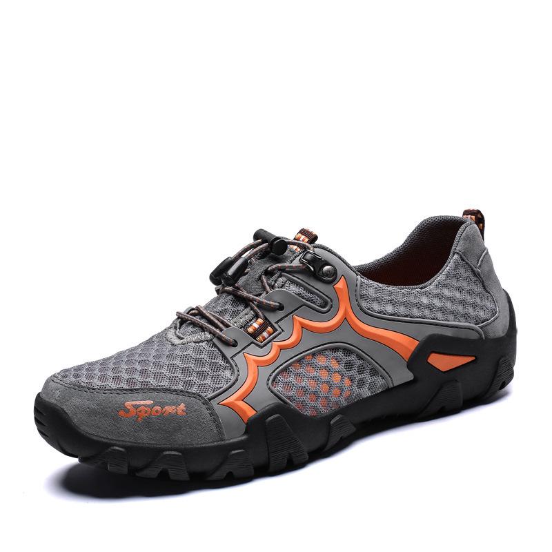 Men's Breathable Mesh Sports & Casual Hiking Shoes - Lightweight & Soft Sole for Summer