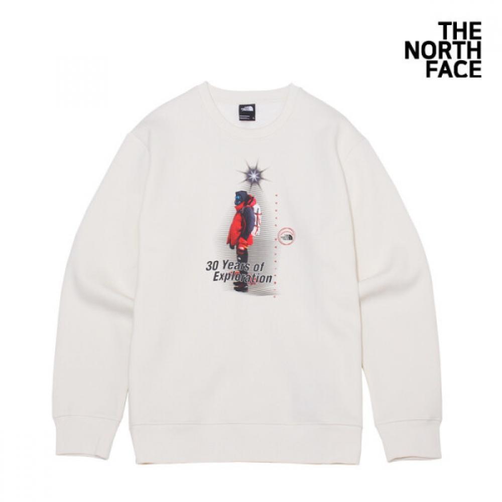 

North Face Men S Himalayan 30th anniverSary SweatShirt Long Sleeve Tee 090(S)