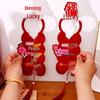 Housewarming Doorknob Pendant: New Home Hanging Ornament for Auspicious Entrance Ceremony