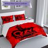 3pcs Custom Name Rock Ozzy Osbourne Bedding Set,Includes 1 Duvet Cover and 2 Pillowcases,All-season Bedroom Decor