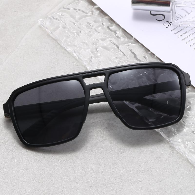 Fashion Trend Pilot Sunglasses UV Protection Sports Cycling Men's Double Beam Night Vision Glasses Wholesale