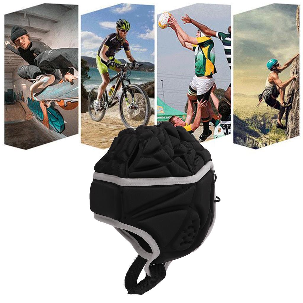 EVA Shockproof Football Helmet Collision Soccer Headguard for ChildrenTeenagers