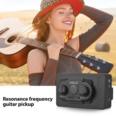Guitar pickups 3 DSP-effekter Lydvibration Lyd pickups med samme frekvens og vibration