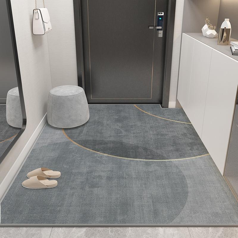 Non-Slip Door Mat Bath Mat with Rubber Padding Soft Super Absorbent Bathroom Rug Foot Mat for Hallway Shower Toilet Mats