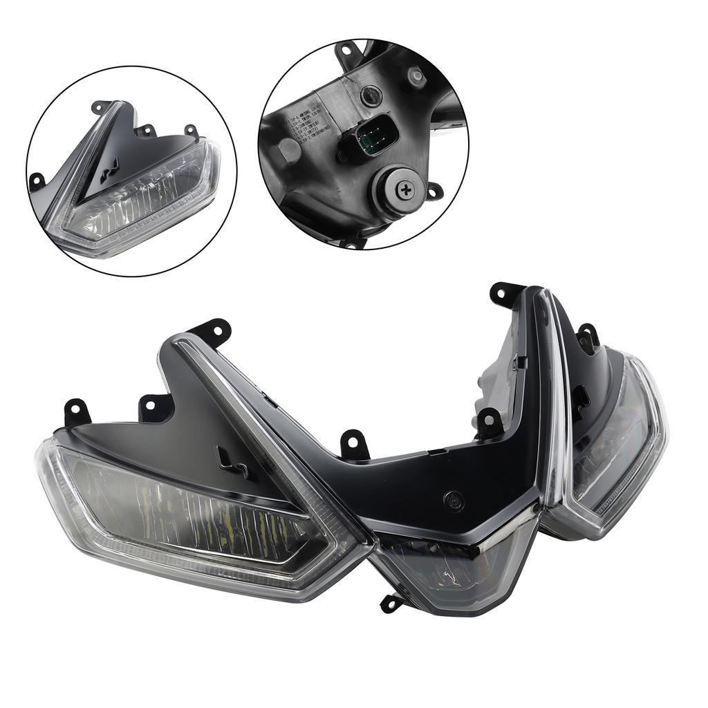 Front Headlight Grille Headlamp Led Protector For Aprilia Rs660 20-24 Rsv4