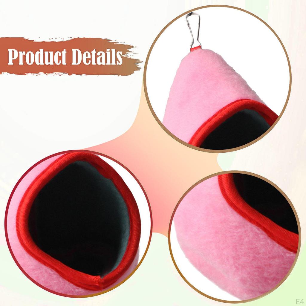 Guinea Pig Bed Hanging Hammock Hamster Nest Warm Kennel Polyester Cozy Suitable for And