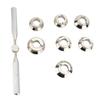 Watch Back Case Opener Closer 5539 Watch Case Back Remover Repair Tool with 7 Dies for Watchmakers