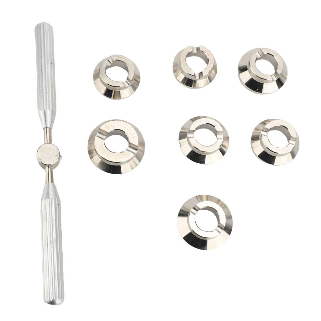 Watch Back Case Opener Closer 5539 Watch Case Back Remover Repair Tool with 7 Dies for Watchmakers