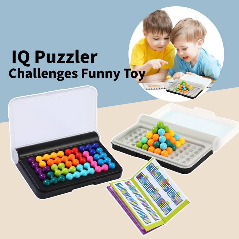 Iq Smart Game Challenges Puzzler Fit Puzzle Logic Board Educational Kids Toy