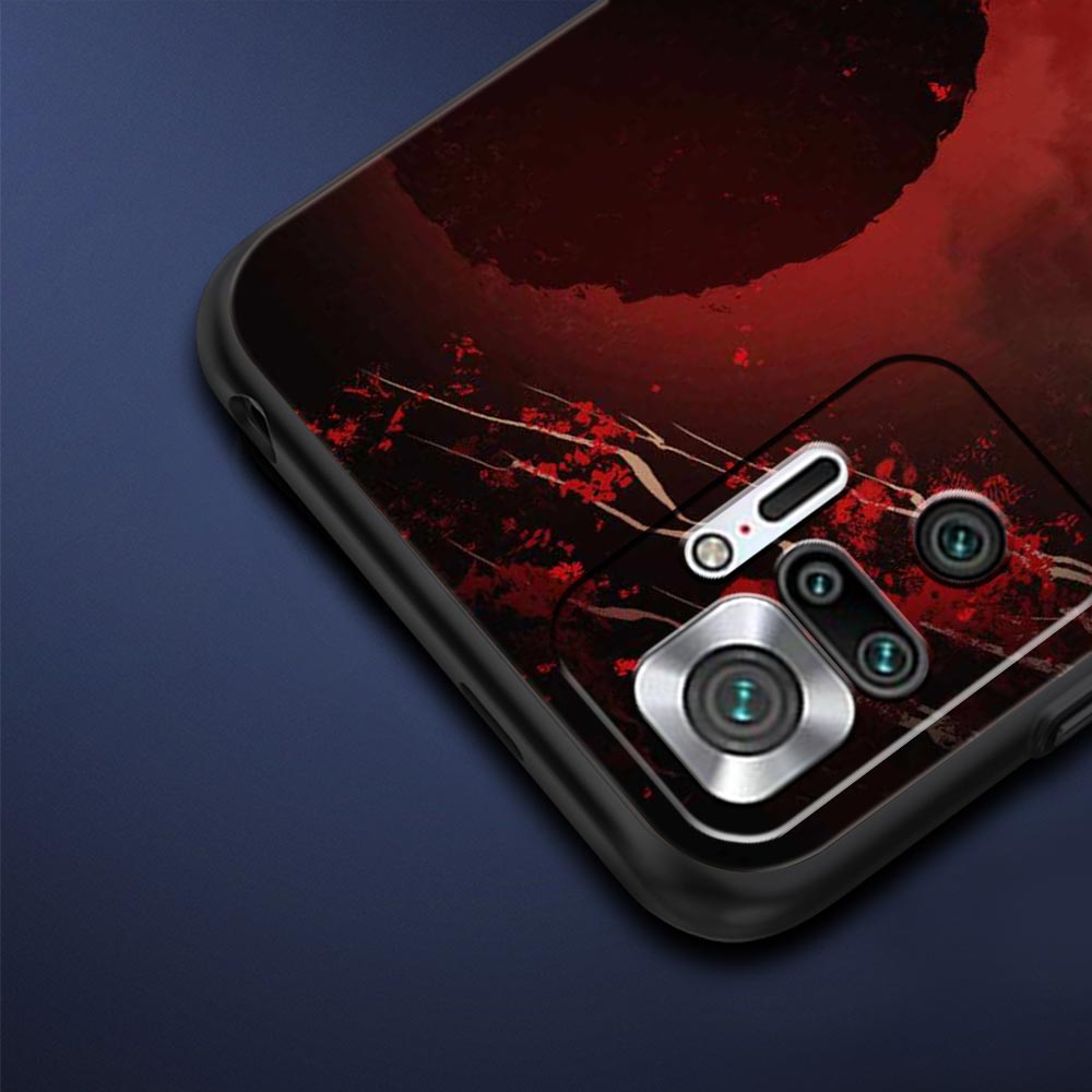Japanese Bushido Samurai For Xiaomi Redmi Note 12 5G Phone Case 10C 10 11 9 8 Pro Plus 9S 7 8T 9T 9A 8A 9C K50 K40 Gaming Cover