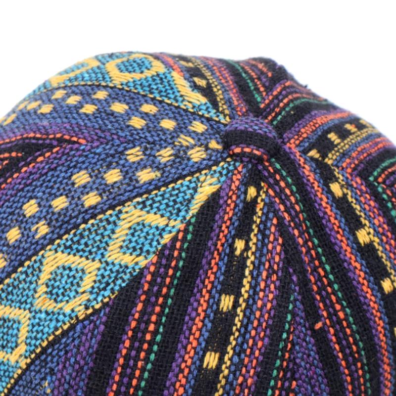 Spring Summer Boho Baseball Cap For Men Women Adjustable Print Sun Hat Street Sport Hiphop Outdoor Snapback Visor