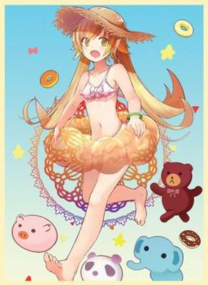 Sampan Monogatari Series Doujin Sleeve Oshino Sea Bathing Festival “Shinobu - -/illust Efe” [Tora 2015]