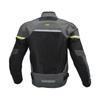 Motorcycle Jacket Protective Carbon Mesh Jacket Basalt Grey Black XL [KOMINE] JK-1573 07-1573 Men's