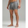 Always In Motion Mesh Boxer 5  Heathered Core Medium Grey