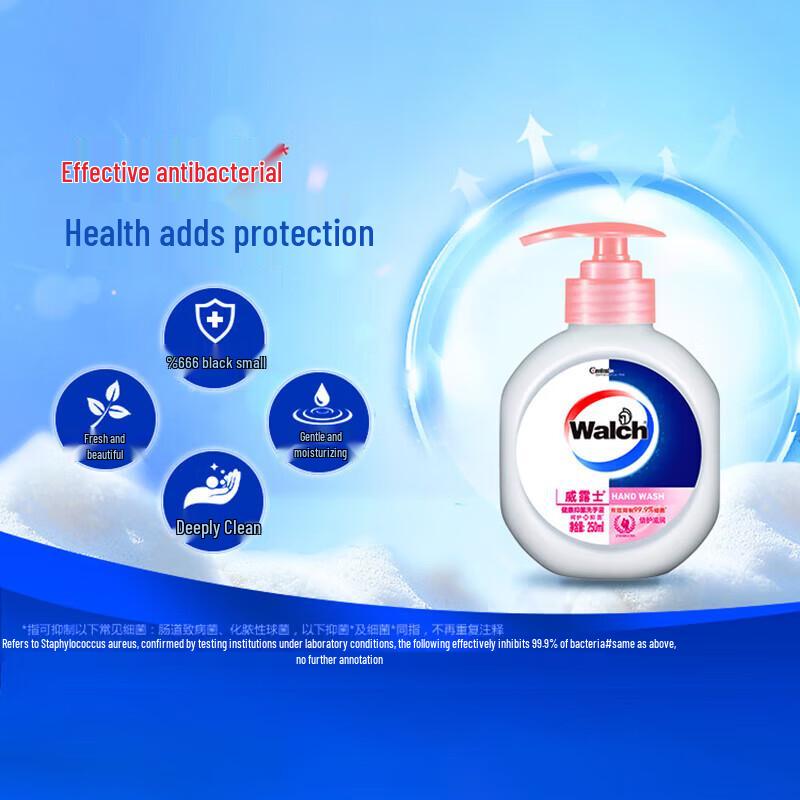 Walch Healthy Moisturizing Antibacterial Hand Wash Twin Pack