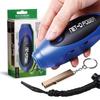 NET-O Electronic Whistle [3 Levels, 3 Whistle Sounds] New Model, Includes AAA Battery (Blue)