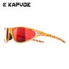 Kapvoe Fashion Sunglasses for Men Cycling Red Photochromic Cycling Glasses Mountain Bicycle Goggles Hiking Eyewear Sports MTB