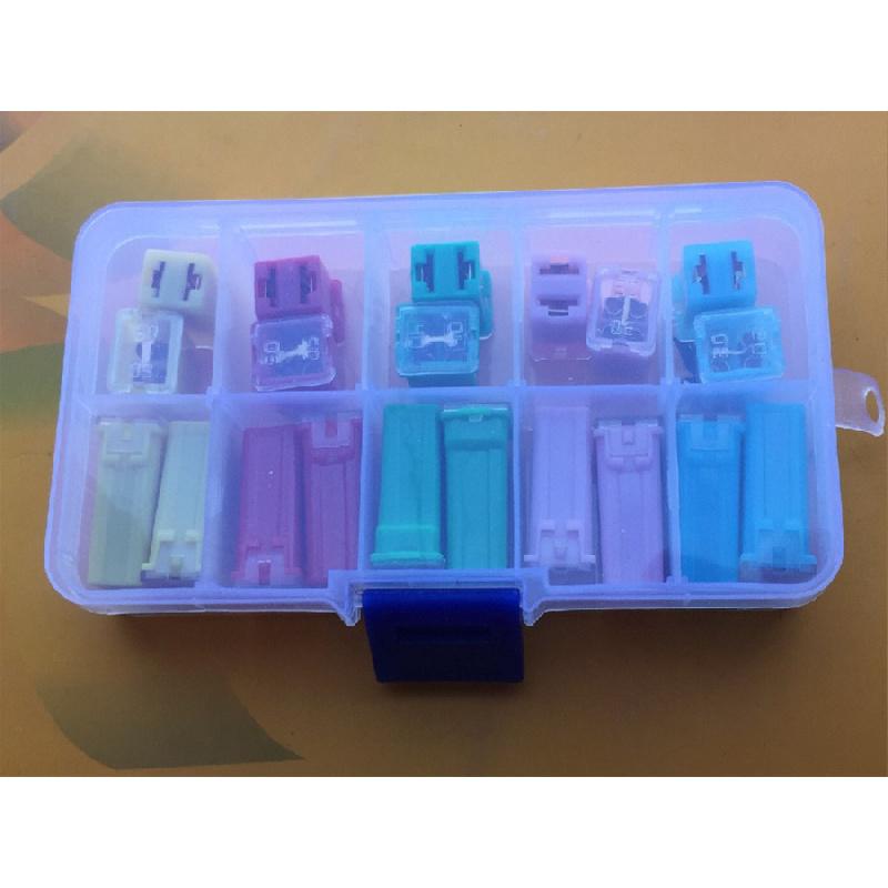 20Pcs Mini Square Fuse 20A-60A Car Fuse Used In Fuse Panels And Wiring Harnesses