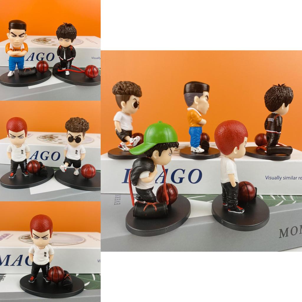 Limited Edition Five Piece Sakuragi Hanamichi Figure Collection For Display Decor