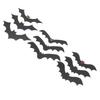 9 PCS Hanging Bats Decoration Courtyard Halloween Party Festival Flying Bats Hanging Ornaments