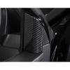 For Toyota Highlander 2017- Carbon Fiber Front door Decor Trim Cover 1pcs