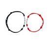 A pair of couple's bracelets s9Silver bamboo knot red rope bracelet for men and women, simple style