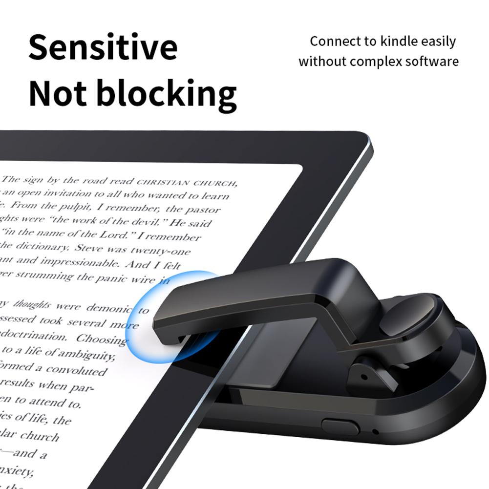 Remote Control Page Turners Type-C Rechargeable Fingertip Ring RC Page Turners Camera Remote Clicker for Kindle & Tablet